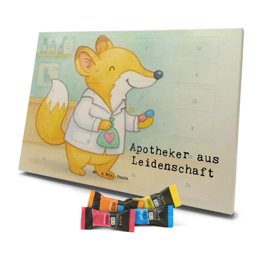 Chocolate advent calendar Pharmacist Passion Design best, farewell gift, passing exam, sayings, anniversary, retirement, promotion, gift, gift idea, job start, profession