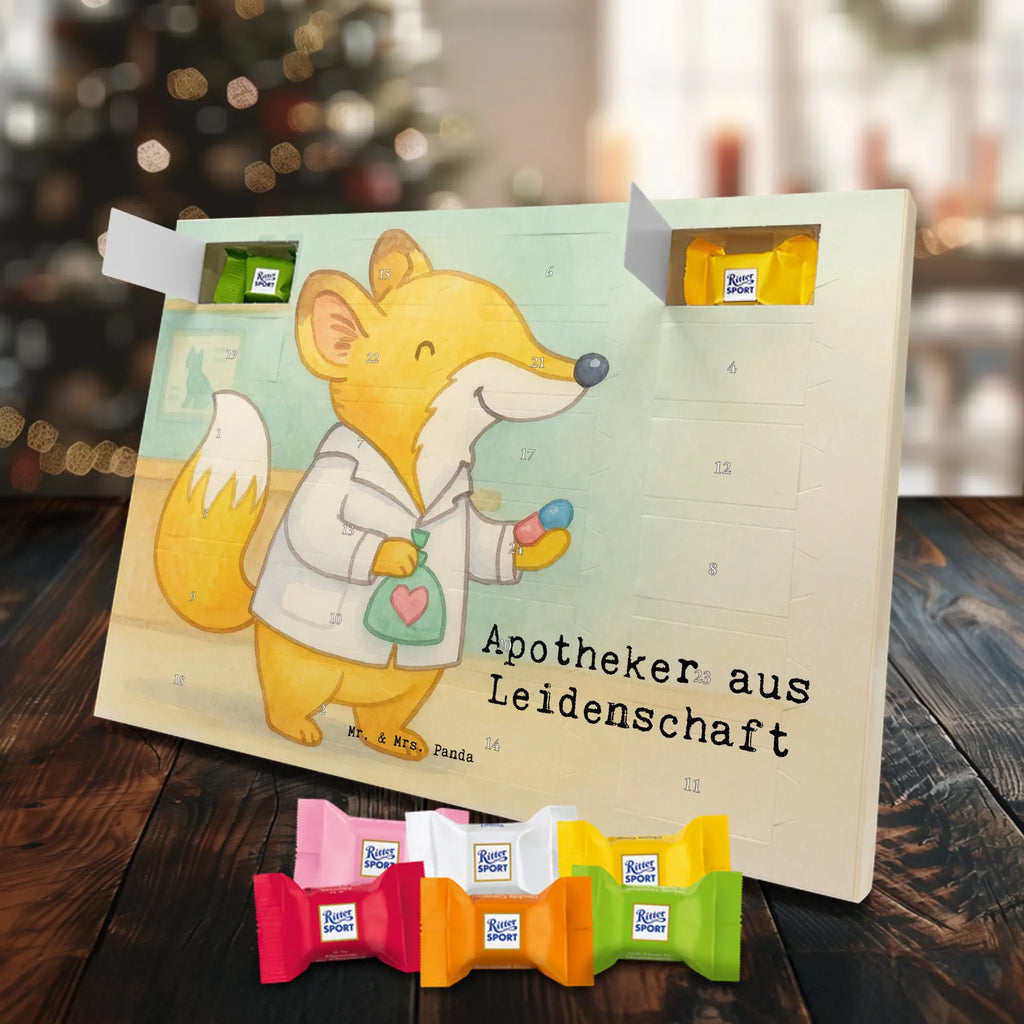 Chocolate advent calendar Pharmacist Passion Design best, farewell gift, passing exam, sayings, anniversary, retirement, promotion, gift, gift idea, job start, profession