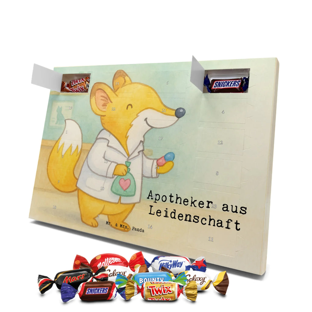 Chocolate advent calendar Pharmacist Passion Design best, farewell gift, passing exam, sayings, anniversary, retirement, promotion, gift, gift idea, job start, profession