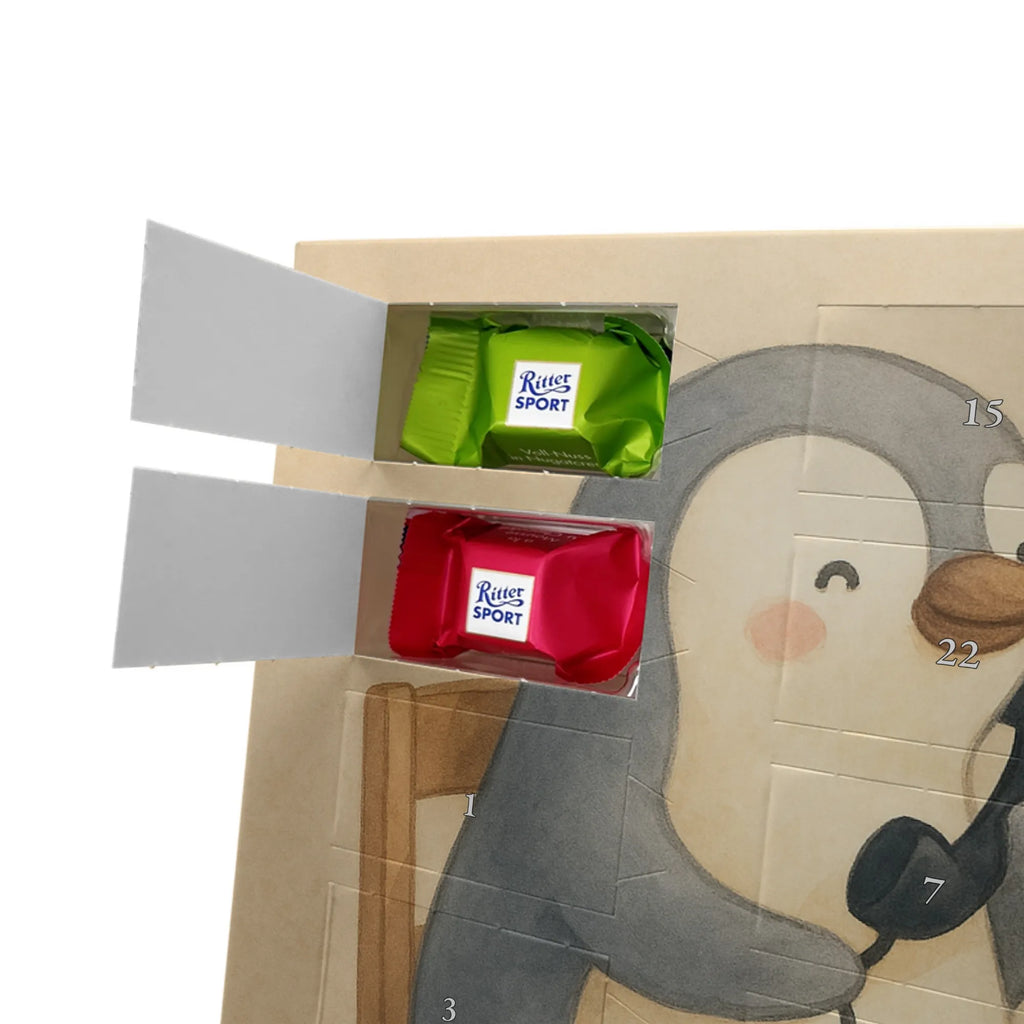 Chocolate advent calendar Secretary Passion Design profession, job start, promotion, retirement, anniversary, passing exam, farewell gift, best, gift, gift idea, sayings