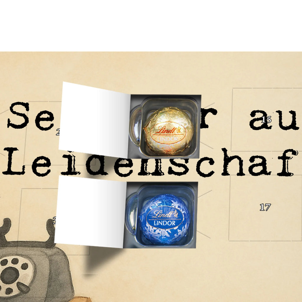 Chocolate advent calendar Secretary Passion Design profession, job start, promotion, retirement, anniversary, passing exam, farewell gift, best, gift, gift idea, sayings