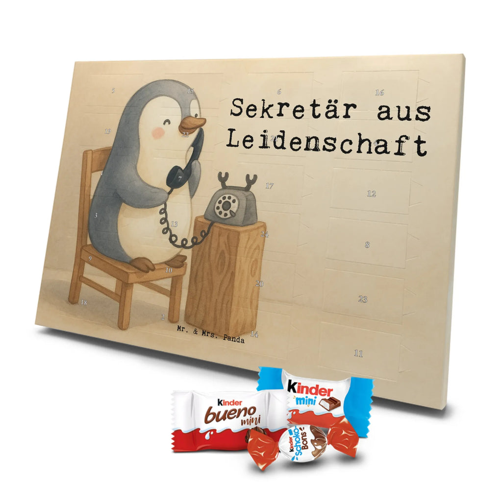 Chocolate advent calendar Secretary Passion Design profession, job start, promotion, retirement, anniversary, passing exam, farewell gift, best, gift, gift idea, sayings