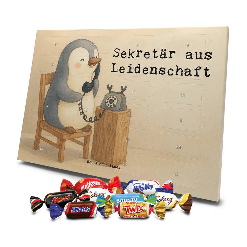 Chocolate advent calendar Secretary Passion Design profession, job start, promotion, retirement, anniversary, passing exam, farewell gift, best, gift, gift idea, sayings