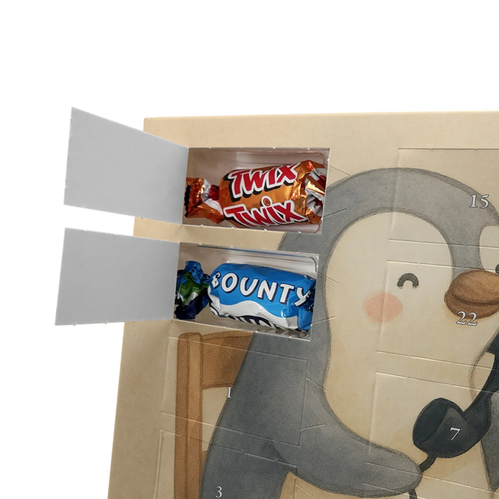 Chocolate advent calendar Secretary Passion Design profession, job start, promotion, retirement, anniversary, passing exam, farewell gift, best, gift, gift idea, sayings