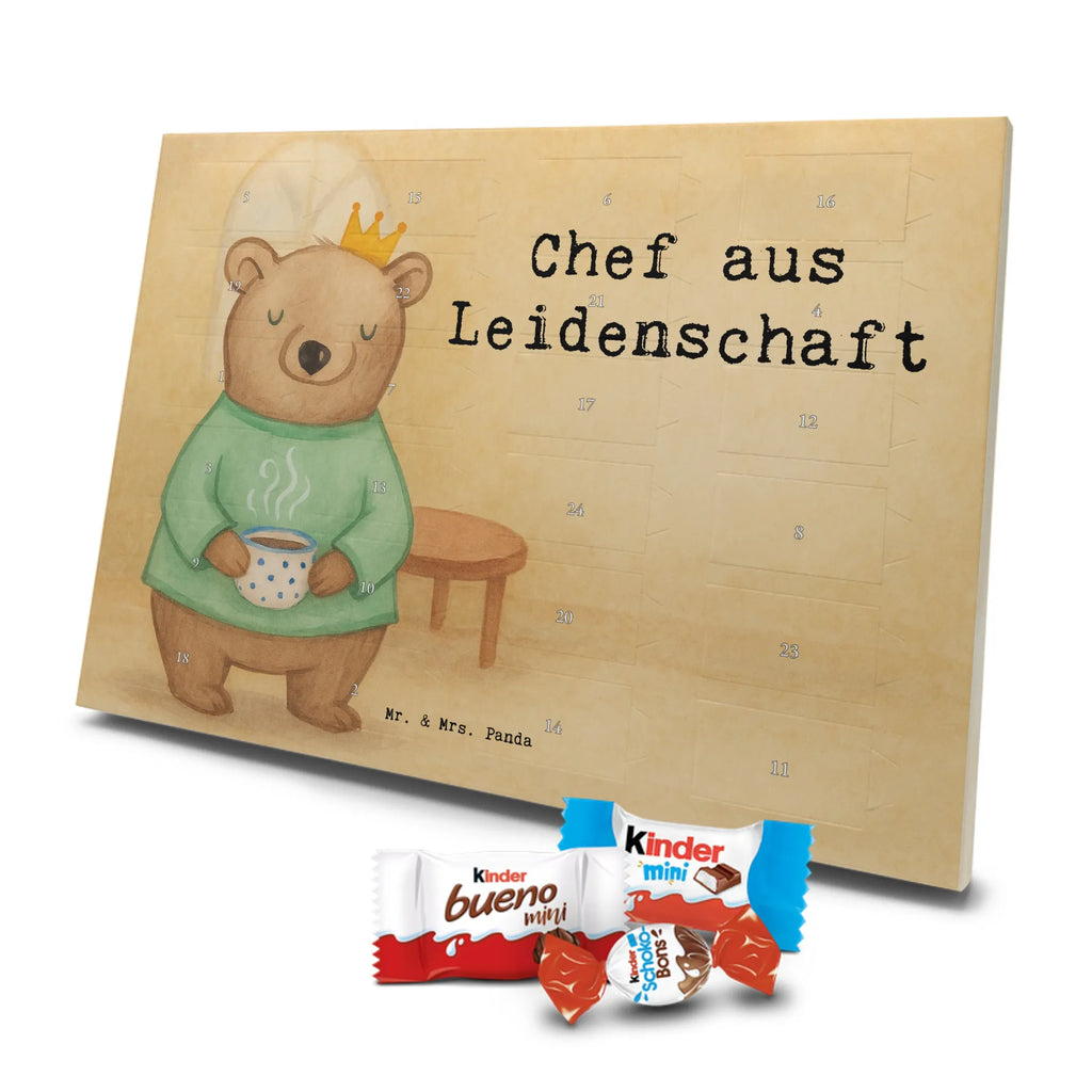 Chocolate advent calendar Boss Passion Design profession, job start, promotion, retirement, anniversary, passing exam, farewell gift, best, gift, gift idea, sayings