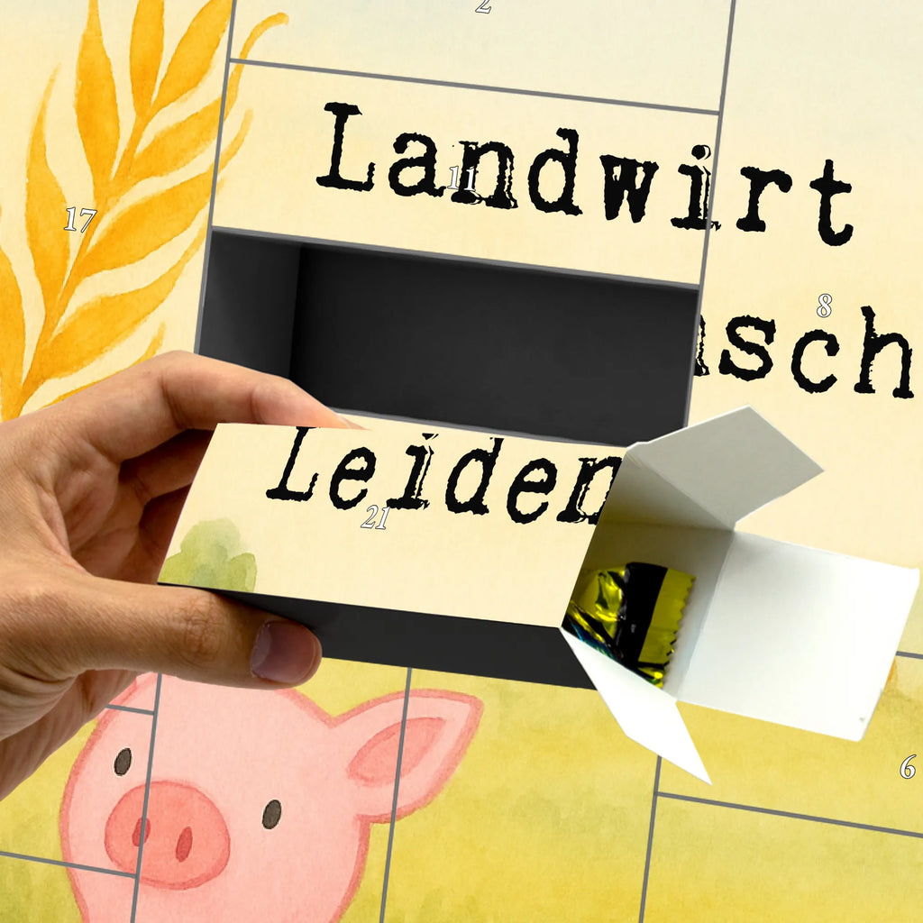 Fillable advent calendar Farmer Passion Design gift, sayings, gift idea, best, farewell gift, passing exam, anniversary, retirement, promotion, job start, profession