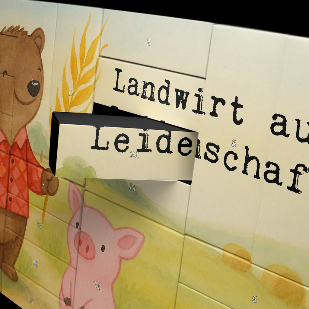 Fillable advent calendar Farmer Passion Design gift, sayings, gift idea, best, farewell gift, passing exam, anniversary, retirement, promotion, job start, profession