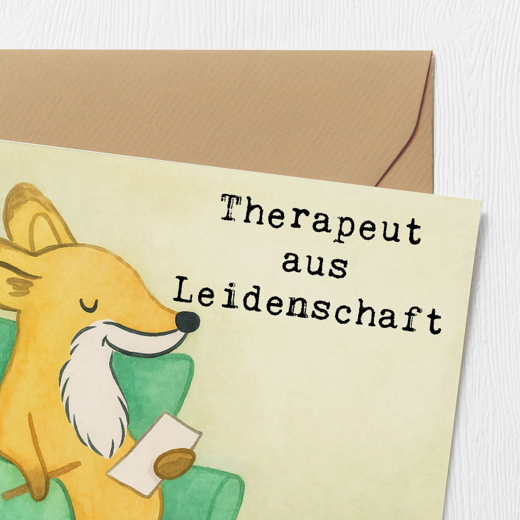 Grußkarte Therapeut Leidenschaft Design anlasskarte, Klappkarte, Grußkarte, Glückwunschkarte, doppelkarte, faltkarte, Geschenk, Schenken, Jubiläum, Danke, Dankeschön, Beruf, Ausbildung, Abschied, Rente, Kollege, Kollegin, Arbeitskollege, Mitarbeiter, Firma