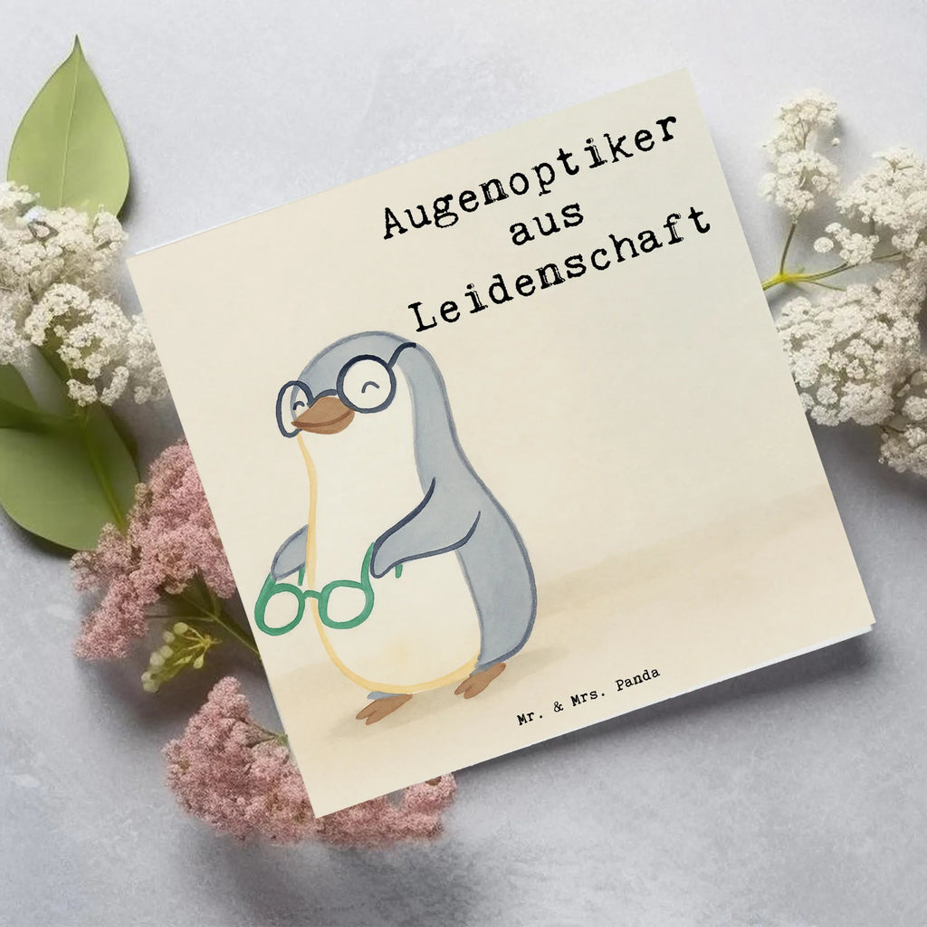 Karta Deluxe optyk pasja Design Prezent, Dziękuję, Zawód, Wykształcenie, Jubileusz, Pożegnanie, Emerytura, Kolega, Koleżanka, Dawać, Pracownik, Współpracownik, Dziękuję bardzo