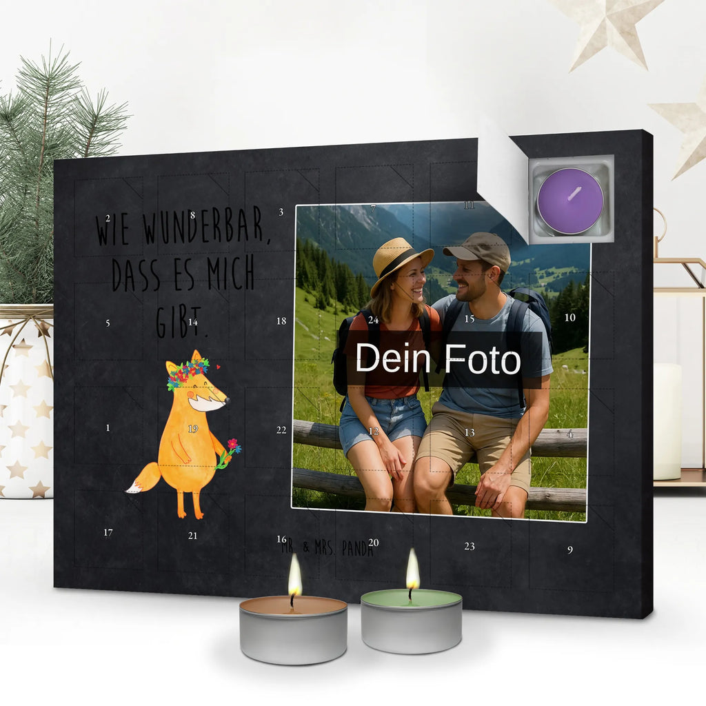 Personalisierter Duftkerzen Foto Adventskalender Fuchs Blumen Personalisierter Duftkerzen Foto Adventskalender, Fuchs, Blumen, Freude, Motivation, Fox, Freundinnen, Blume, Mich, Blumenmädchen, Fuchsmädchen, Ich, Selbstliebe, Liebe, Freundin, Liebesbeweis, Füchse