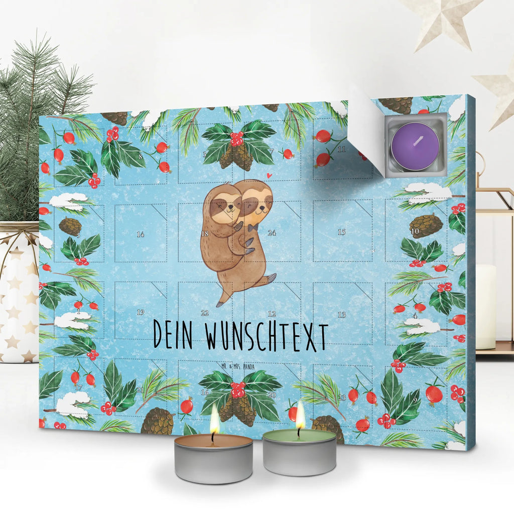 Personalisierter Duftkerzen Adventskalender Faultier Papa Personalisierter Duftkerzen Adventskalender, Vatertag Geschenk, Papa Geschenke, Vater Geburtstag, Papa Geschenk, Papi Geschenk, Vater Geschenk, Vatertag