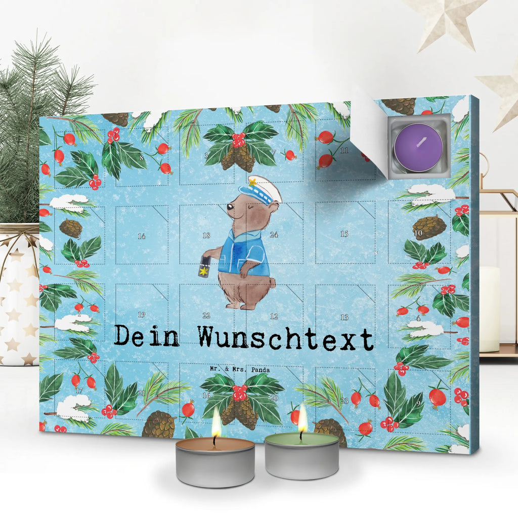 Personalisierter Duftkerzen Adventskalender Polizistin Leidenschaft Personalisierter Duftkerzen Adventskalender, Geschenk, Schenken, Jubiläum, Danke, Dankeschön, Beruf, Ausbildung, Abschied, Rente, Kollege, Kollegin, Arbeitskollege, Mitarbeiter, Firma, Polizei, Polizistin, Wachfrau, Polizeibeamtin, Cop, Studium
