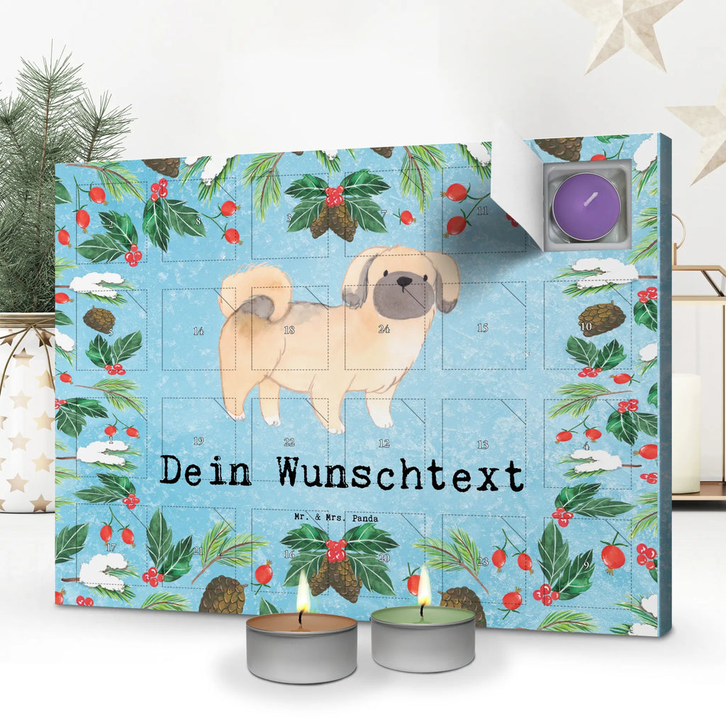 Personalisierter Duftkerzen Adventskalender Pekingese Moment Personalisierter Duftkerzen Adventskalender, Geschenk, Schenken, Hund, Hunderasse, Rassehund, Hundebesitzer, Tierfreund, Welpe, Pekingese, Pekinese, Peking-Palasthund