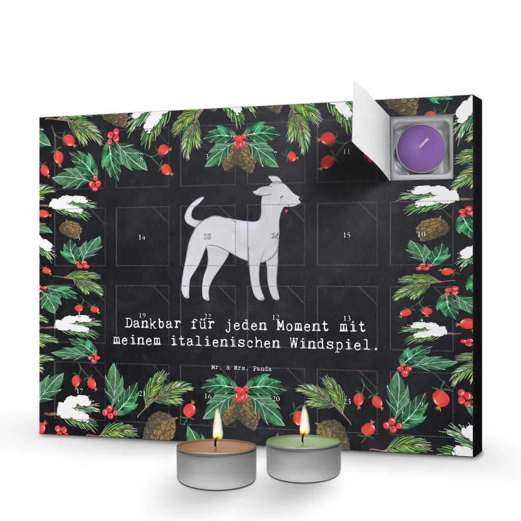 Scented candle advent calendar Italian Greyhound Moment gift, animal lover, giving, dog breed, purebred dog, dog owner, puppy
