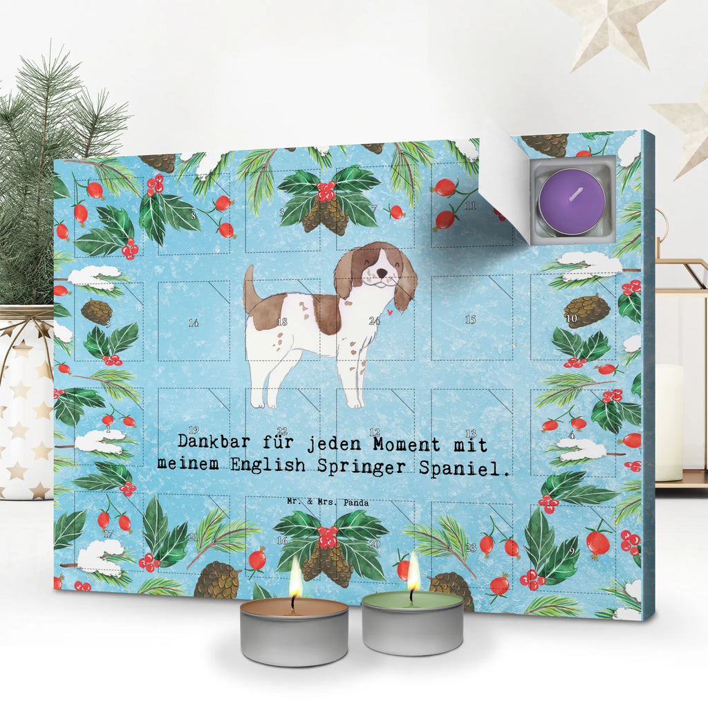 Scented candle advent calendar English Springer Spaniel Moment gift, animal lover, giving, dog breed, purebred dog, dog owner, puppy