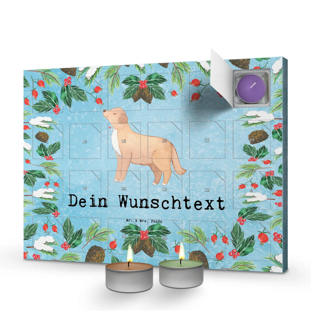 Personalisierter Duftkerzen Adventskalender Nova Scotia Duck Moment Personalisierter Duftkerzen Adventskalender, Geschenk, Schenken, Hund, Hunderasse, Rassehund, Hundebesitzer, Tierfreund, Welpe, Retriever, Nova Scotia Duck Tolling Retriever