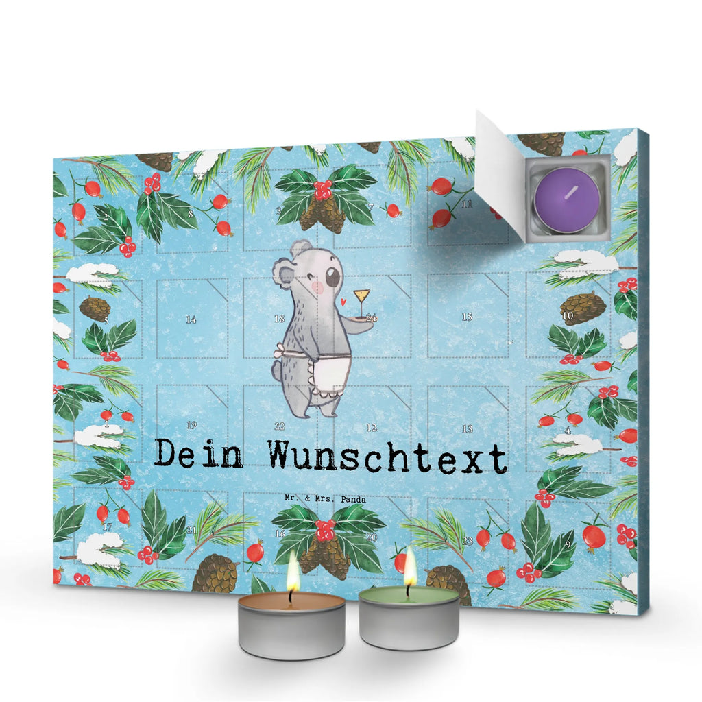 Personalisierter Duftkerzen Adventskalender Kellnerin Leidenschaft Personalisierter Duftkerzen Adventskalender, Geschenk, Schenken, Jubiläum, Danke, Dankeschön, Beruf, Ausbildung, Abschied, Rente, Kollege, Kollegin, Arbeitskollege, Mitarbeiter, Firma, Servicekraft, Kellnerin, Restaurant