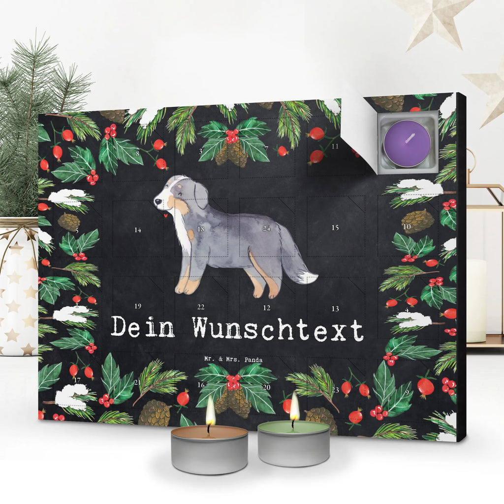 Personalisierter Duftkerzen Adventskalender Berner Sennenhund Moment Personalisierter Duftkerzen Adventskalender, Geschenk, Schenken, Hund, Hunderasse, Rassehund, Hundebesitzer, Tierfreund, Welpe, Dürrbächler, Berner Sennenhund