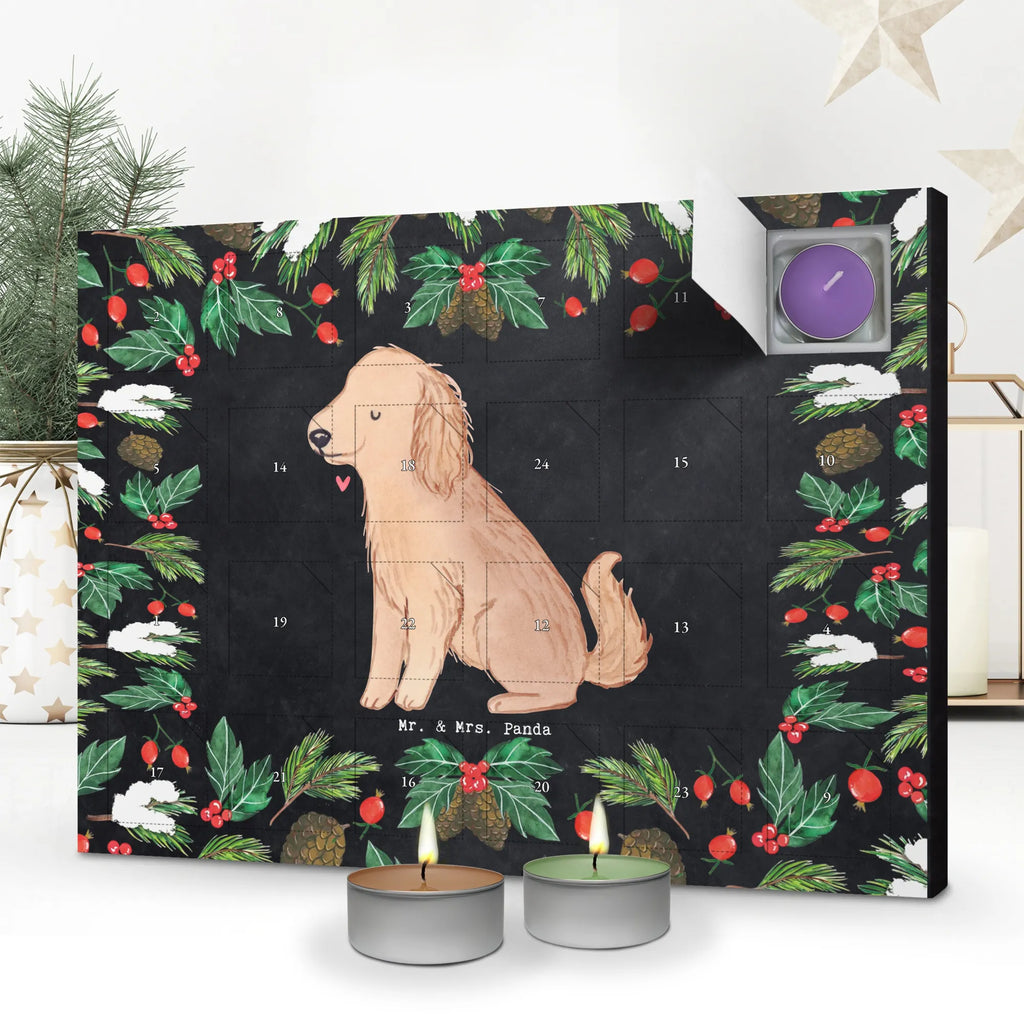 Scented candle advent calendar Cocker Spaniel Moment gift, animal lover, giving, dog breed, purebred dog, dog owner, puppy