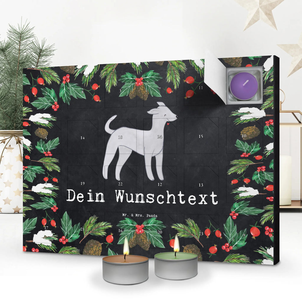 Personalisierter Duftkerzen Adventskalender Italienisches Windspiel Moment Personalisierter Duftkerzen Adventskalender, Geschenk, Schenken, Hund, Hunderasse, Rassehund, Hundebesitzer, Tierfreund, Welpe, Windhund, Italienisches Windspiel, Italian Greyhound