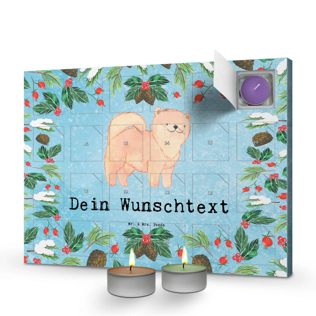 Personalisierter Duftkerzen Adventskalender Chow-Chow Moment Personalisierter Duftkerzen Adventskalender, Geschenk, Schenken, Hund, Hunderasse, Rassehund, Hundebesitzer, Tierfreund, Welpe, Asiatischer Spitz, Chow-Chow