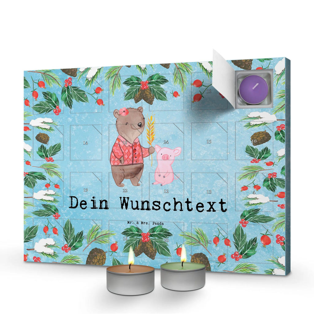 Personalisierter Duftkerzen Adventskalender Bäuerin Leidenschaft Personalisierter Duftkerzen Adventskalender, Geschenk, Schenken, Jubiläum, Danke, Dankeschön, Beruf, Ausbildung, Abschied, Rente, Kollege, Kollegin, Arbeitskollege, Mitarbeiter, Firma, Bäuerin, Landwirtin, Agronomin, Farmerin, Tierwirtin, Bauernhof