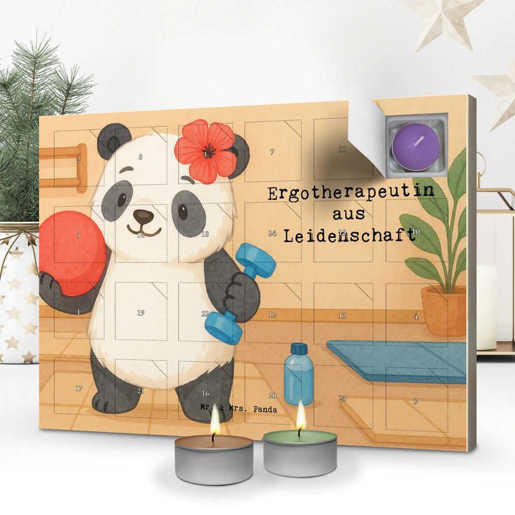 Scented candle advent calendar occupational therapist Passion Design gift, sayings, gift idea, best, farewell gift, passing exam, anniversary, retirement, promotion, job start, profession