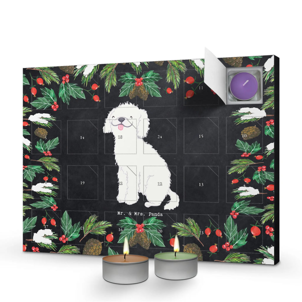 Scented candle advent calendar Miniature Poodle Moment gift, animal lover, giving, dog breed, purebred dog, dog owner, puppy