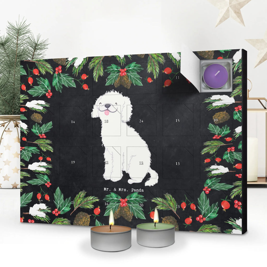 Scented candle advent calendar Miniature Poodle Moment gift, animal lover, giving, dog breed, purebred dog, dog owner, puppy