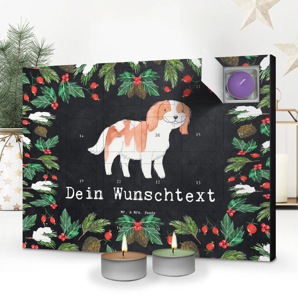 Personalisierter Duftkerzen Adventskalender Cavalier King Charles Spaniel Moment Personalisierter Duftkerzen Adventskalender, Geschenk, Schenken, Hund, Hunderasse, Rassehund, Hundebesitzer, Tierfreund, Welpe, Cavalier King Charles Spaniel