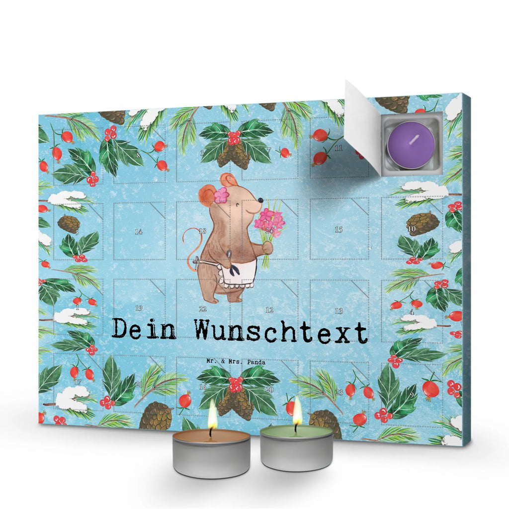 Personalisierter Duftkerzen Adventskalender Floristin Leidenschaft Personalisierter Duftkerzen Adventskalender, Geschenk, Schenken, Jubiläum, Danke, Dankeschön, Beruf, Ausbildung, Abschied, Rente, Kollege, Kollegin, Arbeitskollege, Mitarbeiter, Firma, Floristin, Blumenhändlerin, Blumenprofi, Blumenlanden