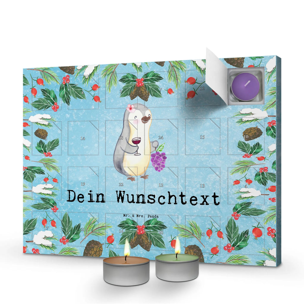 Personalisierter Duftkerzen Adventskalender Sommelière Leidenschaft Personalisierter Duftkerzen Adventskalender, Geschenk, Schenken, Jubiläum, Danke, Dankeschön, Beruf, Ausbildung, Abschied, Rente, Kollege, Kollegin, Arbeitskollege, Mitarbeiter, Firma