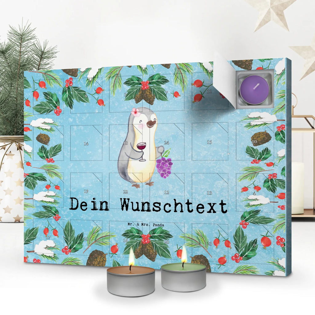 Personalisierter Duftkerzen Adventskalender Sommelière Leidenschaft Personalisierter Duftkerzen Adventskalender, Geschenk, Schenken, Jubiläum, Danke, Dankeschön, Beruf, Ausbildung, Abschied, Rente, Kollege, Kollegin, Arbeitskollege, Mitarbeiter, Firma
