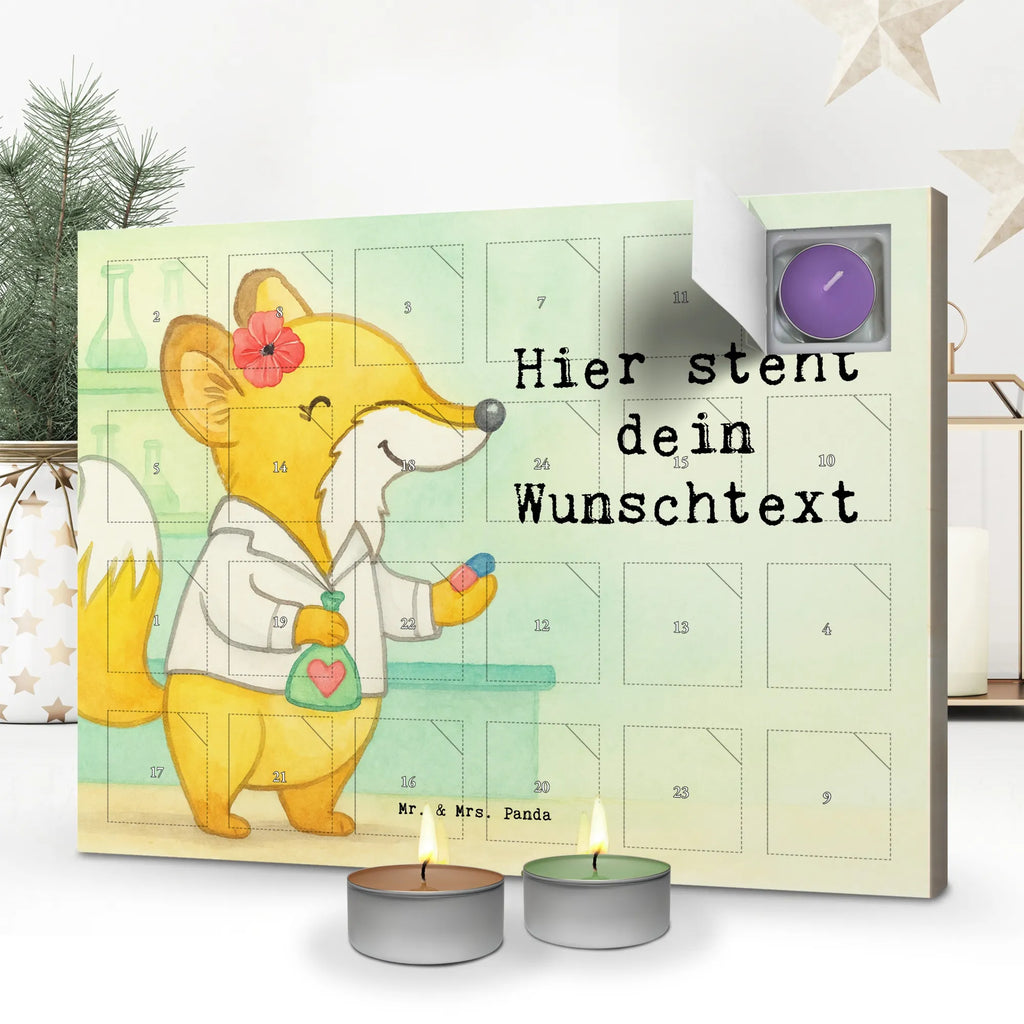 Personalisierter Duftkerzen Adventskalender Apothekerin Leidenschaft Design Personalisierter Duftkerzen Adventskalender, Geschenk, Schenken, Jubiläum, Danke, Dankeschön, Beruf, Ausbildung, Abschied, Rente, Kollege, Kollegin, Arbeitskollege, Mitarbeiter, Firma, Pharmazie, Apothekerin, Eröffnung Apotheke, Approbation, Staatsexamen
