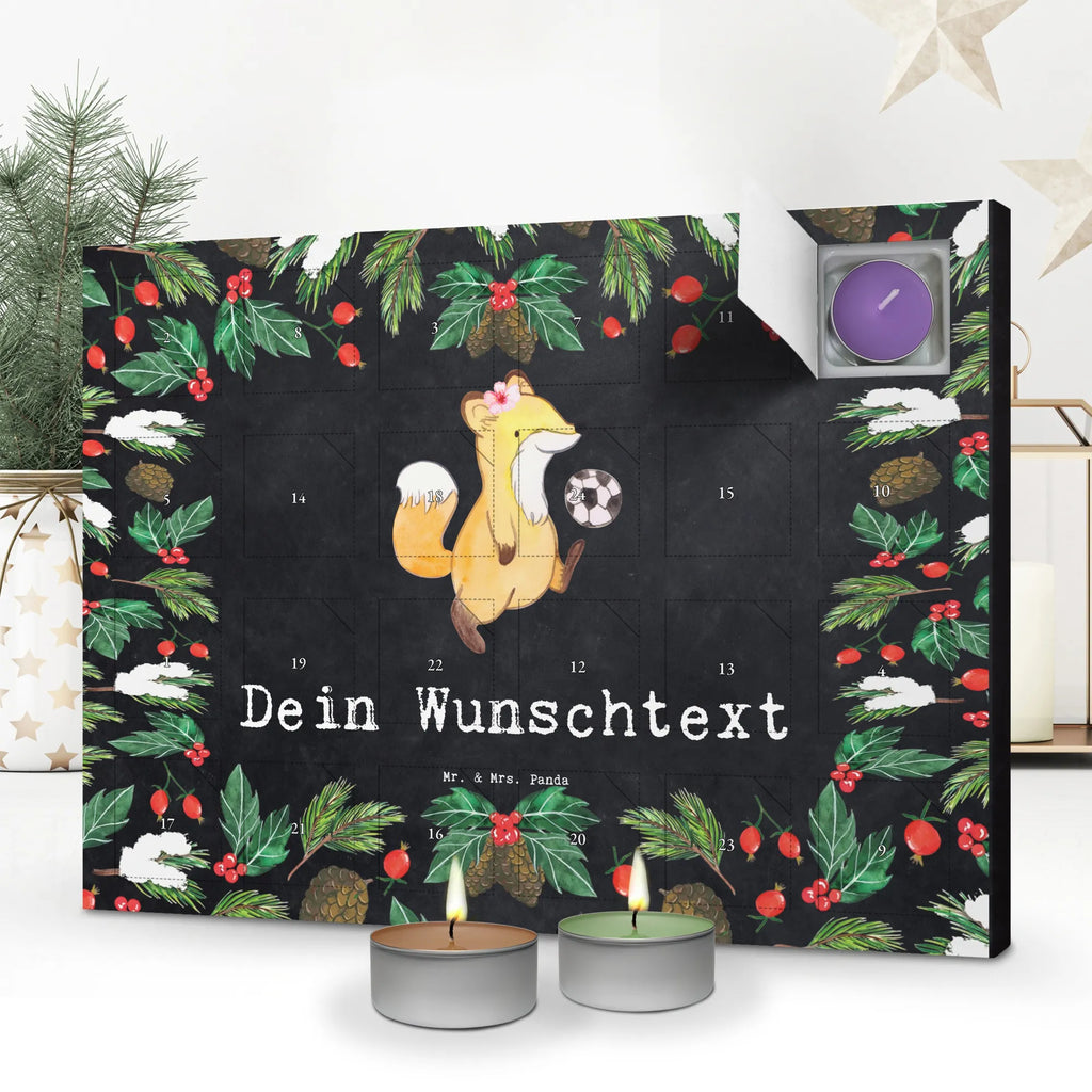 Personalisierter Duftkerzen Adventskalender Fußballerin Leidenschaft Personalisierter Duftkerzen Adventskalender, Geschenk, Schenken, Jubiläum, Danke, Dankeschön, Beruf, Ausbildung, Abschied, Rente, Kollege, Kollegin, Arbeitskollege, Mitarbeiter, Firma, Fußballspielerin, Fußballerin, Profi Fußballerin, Fußballspiel, Glücksbringer