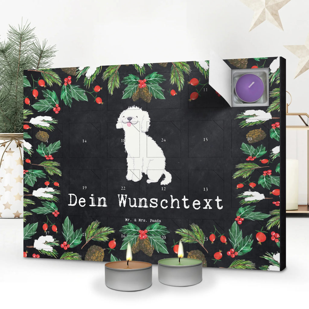 Personalisierter Duftkerzen Adventskalender Kleinpudel Moment Personalisierter Duftkerzen Adventskalender, Geschenk, Schenken, Hund, Hunderasse, Rassehund, Hundebesitzer, Tierfreund, Welpe, Kleinpudel, Pudel