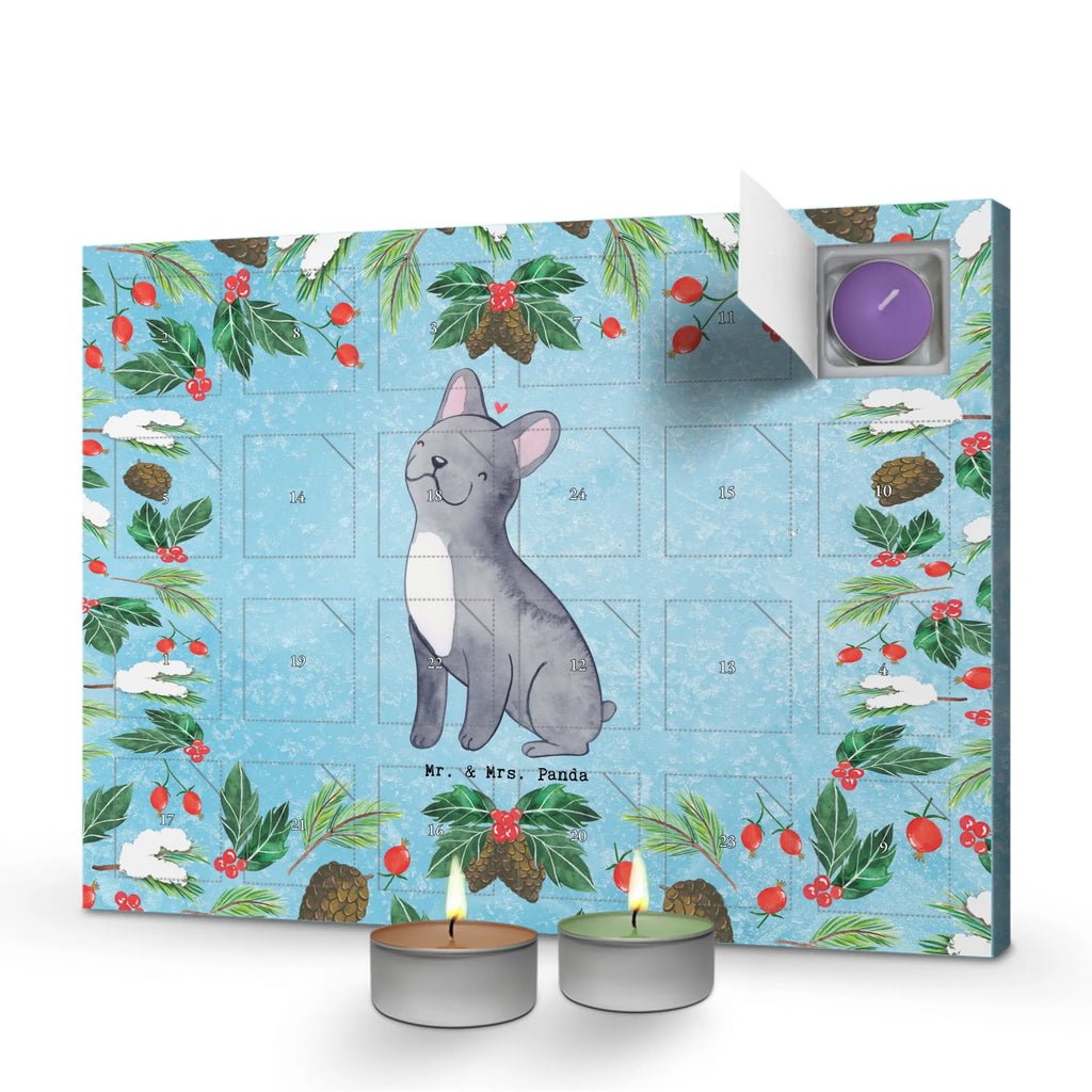 Scented candle advent calendar French Bulldog Moment gift, animal lover, giving, dog breed, purebred dog, dog owner, puppy