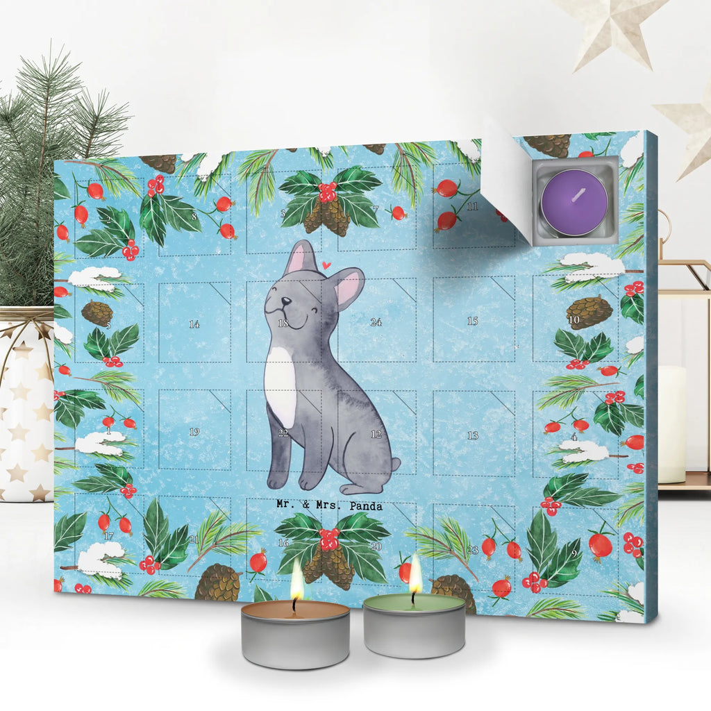Scented candle advent calendar French Bulldog Moment gift, animal lover, giving, dog breed, purebred dog, dog owner, puppy