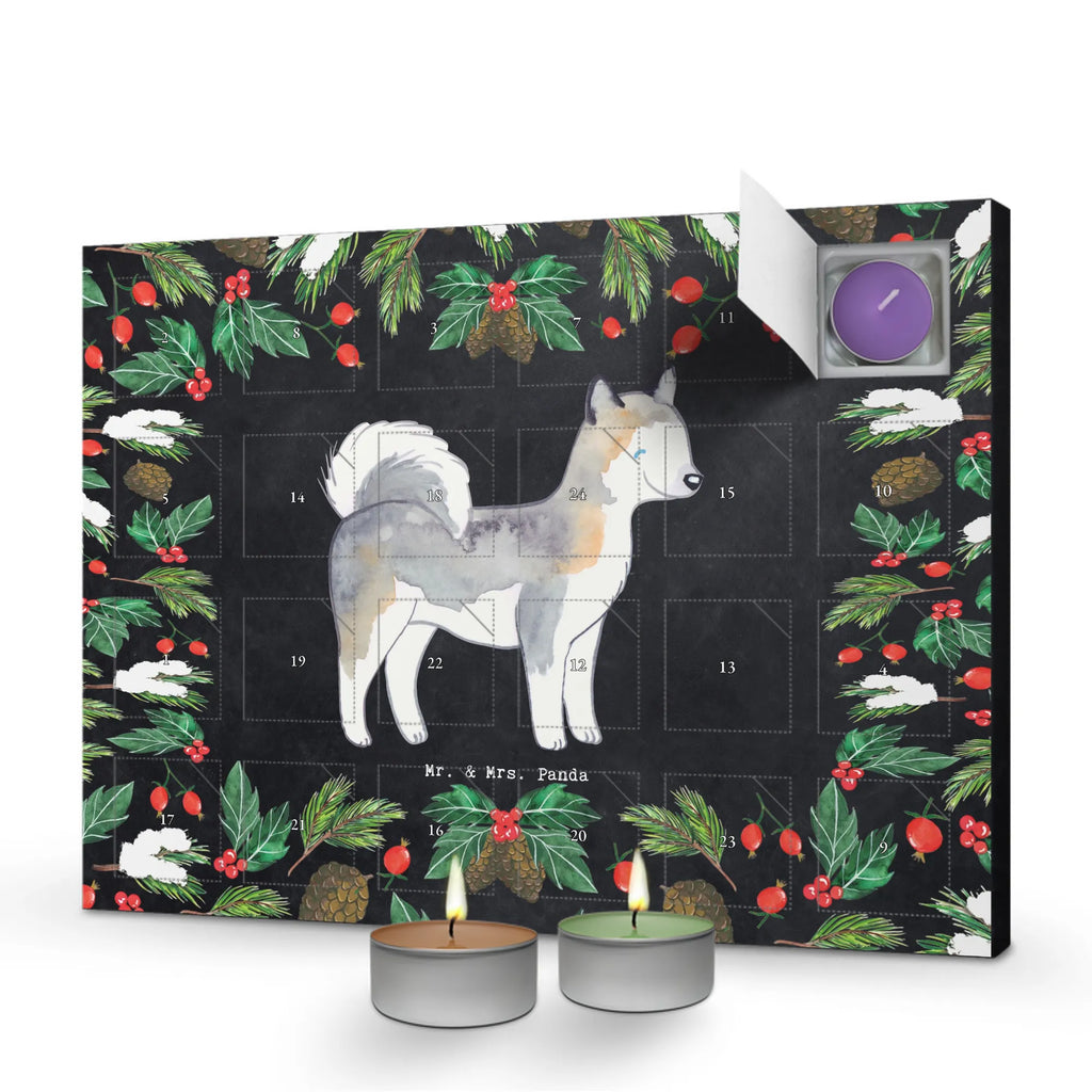 Scented candle advent calendar Siberian Husky Moment gift, animal lover, giving, dog breed, purebred dog, dog owner, puppy