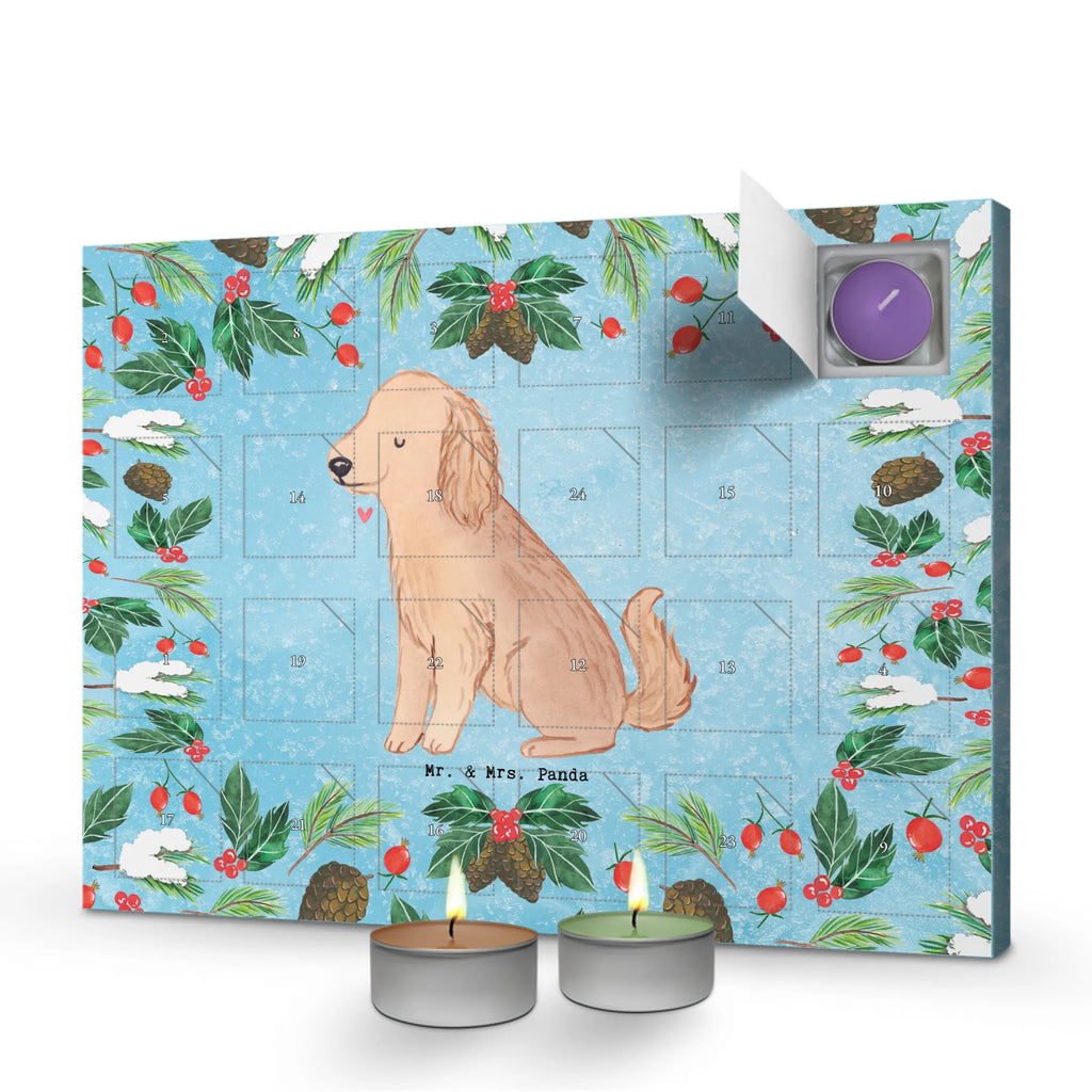 Scented candle advent calendar Cocker Spaniel Moment gift, animal lover, giving, dog breed, purebred dog, dog owner, puppy