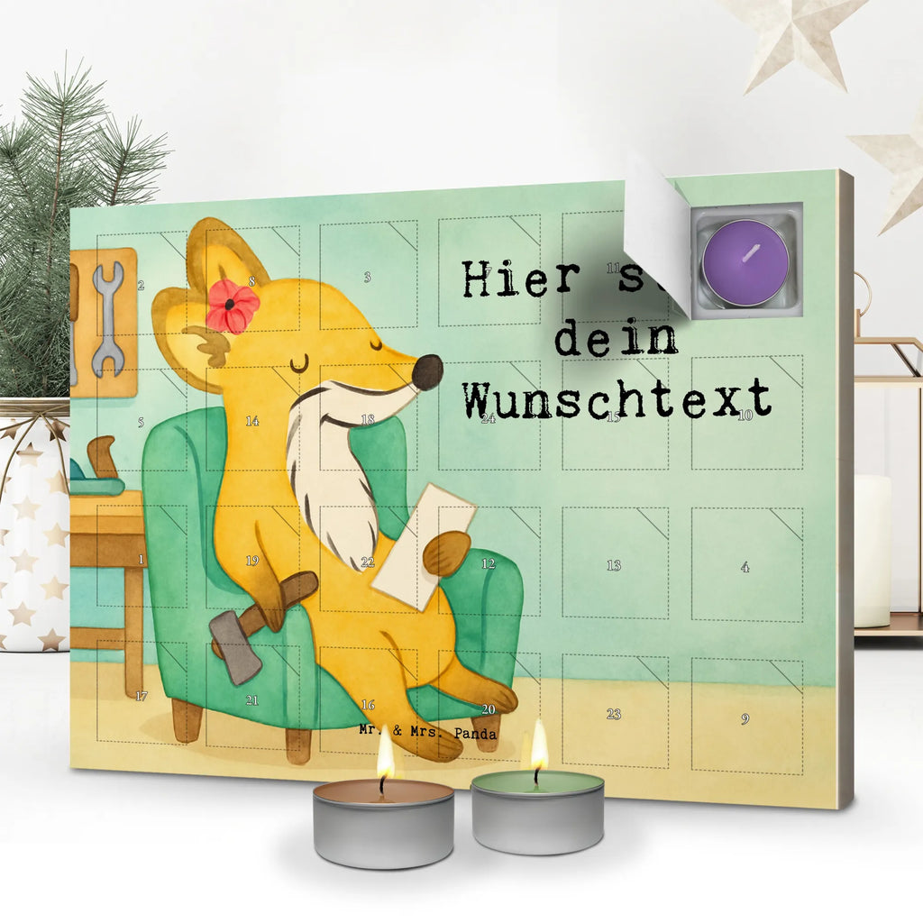 Personalisierter Duftkerzen Adventskalender Psychologin Leidenschaft Design Personalisierter Duftkerzen Adventskalender, Geschenk, Schenken, Jubiläum, Danke, Dankeschön, Beruf, Ausbildung, Abschied, Rente, Kollege, Kollegin, Arbeitskollege, Mitarbeiter, Firma
