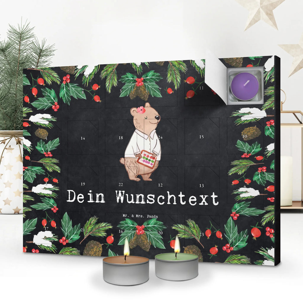 Personalisierter Duftkerzen Adventskalender Bankangestellte Leidenschaft Personalisierter Duftkerzen Adventskalender, Geschenk, Schenken, Jubiläum, Danke, Dankeschön, Beruf, Ausbildung, Abschied, Rente, Kollege, Kollegin, Arbeitskollege, Mitarbeiter, Firma, Bankangestellte, Bankberaterin, Bankfachfrau, Bänkerin