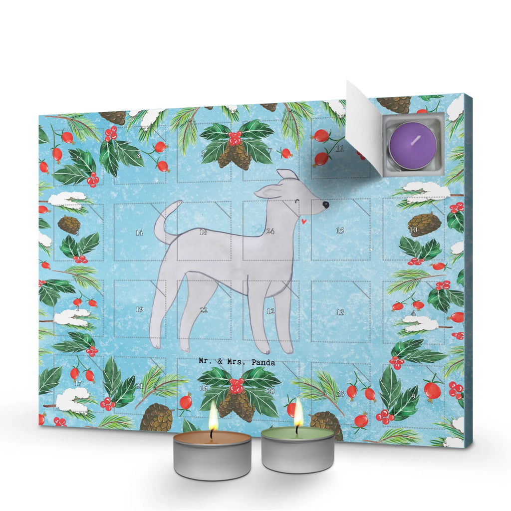 Scented candle advent calendar Italian Greyhound Moment gift, animal lover, giving, dog breed, purebred dog, dog owner, puppy