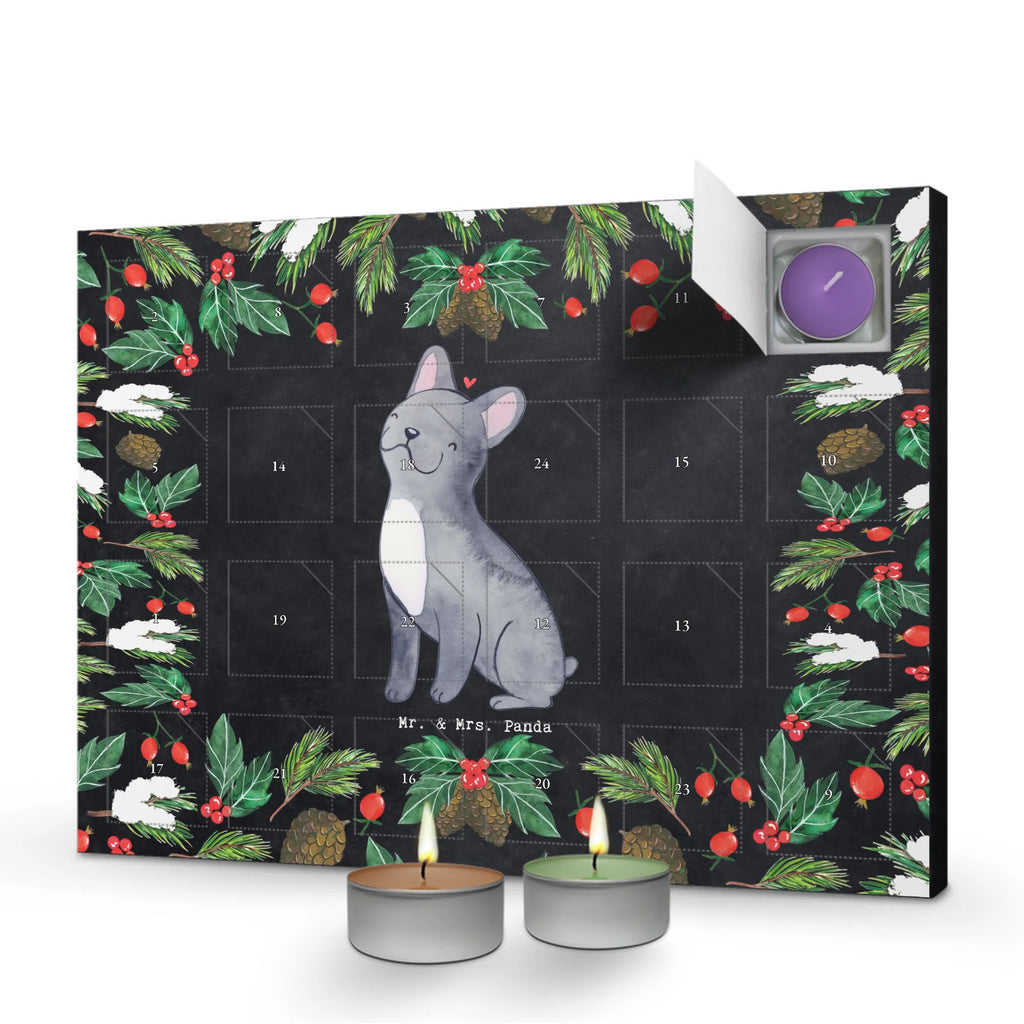 Scented candle advent calendar French Bulldog Moment gift, animal lover, giving, dog breed, purebred dog, dog owner, puppy