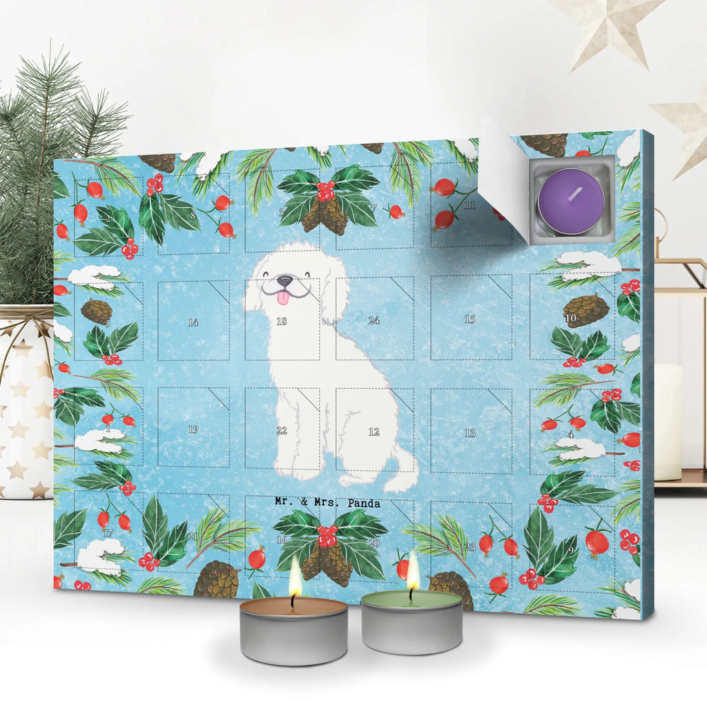 Scented candle advent calendar Miniature Poodle Moment gift, animal lover, giving, dog breed, purebred dog, dog owner, puppy
