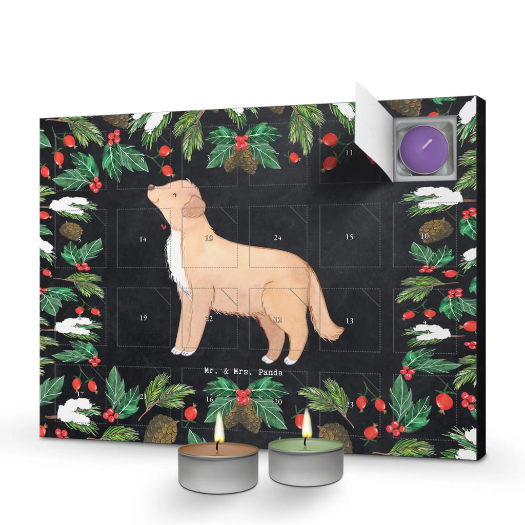 Scented candle advent calendar Nova Scotia Duck Moment gift, animal lover, giving, dog breed, purebred dog, dog owner, puppy