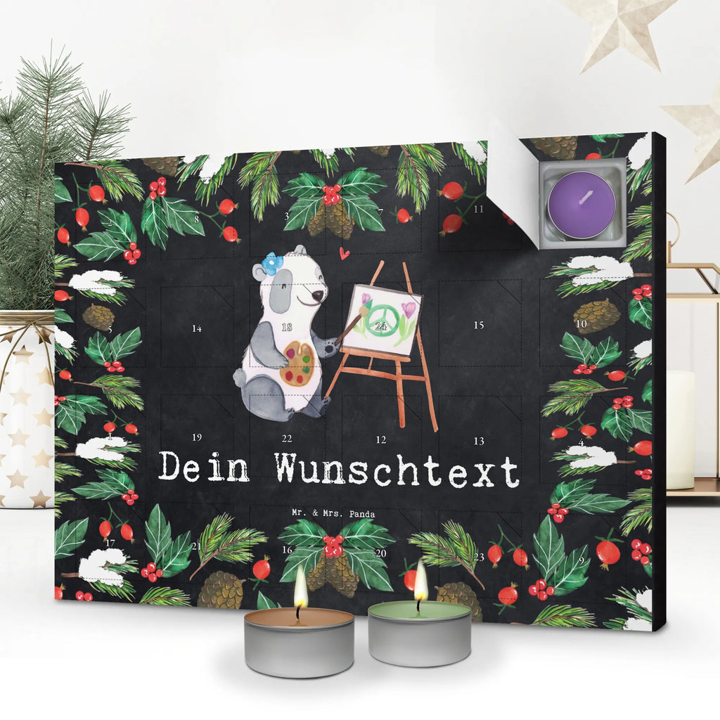Personalisierter Duftkerzen Adventskalender Kunstlehrerin Leidenschaft Personalisierter Duftkerzen Adventskalender, Geschenk, Schenken, Jubiläum, Danke, Dankeschön, Beruf, Ausbildung, Abschied, Rente, Kollege, Kollegin, Arbeitskollege, Mitarbeiter, Firma, Kunstschule, Kunstlehrerin, Kunstunterricht