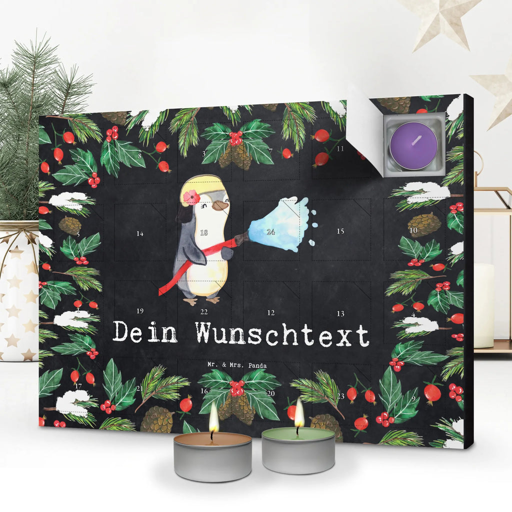Personalisierter Duftkerzen Adventskalender Feuerwehrfrau Leidenschaft Personalisierter Duftkerzen Adventskalender, Geschenk, Schenken, Jubiläum, Danke, Dankeschön, Beruf, Ausbildung, Abschied, Rente, Kollege, Kollegin, Arbeitskollege, Mitarbeiter, Firma, Feuerwehrfrau, Feuerwehrhauptfrau, Brandschutz, Freiwillige Feuerwehr, Feuerwehr