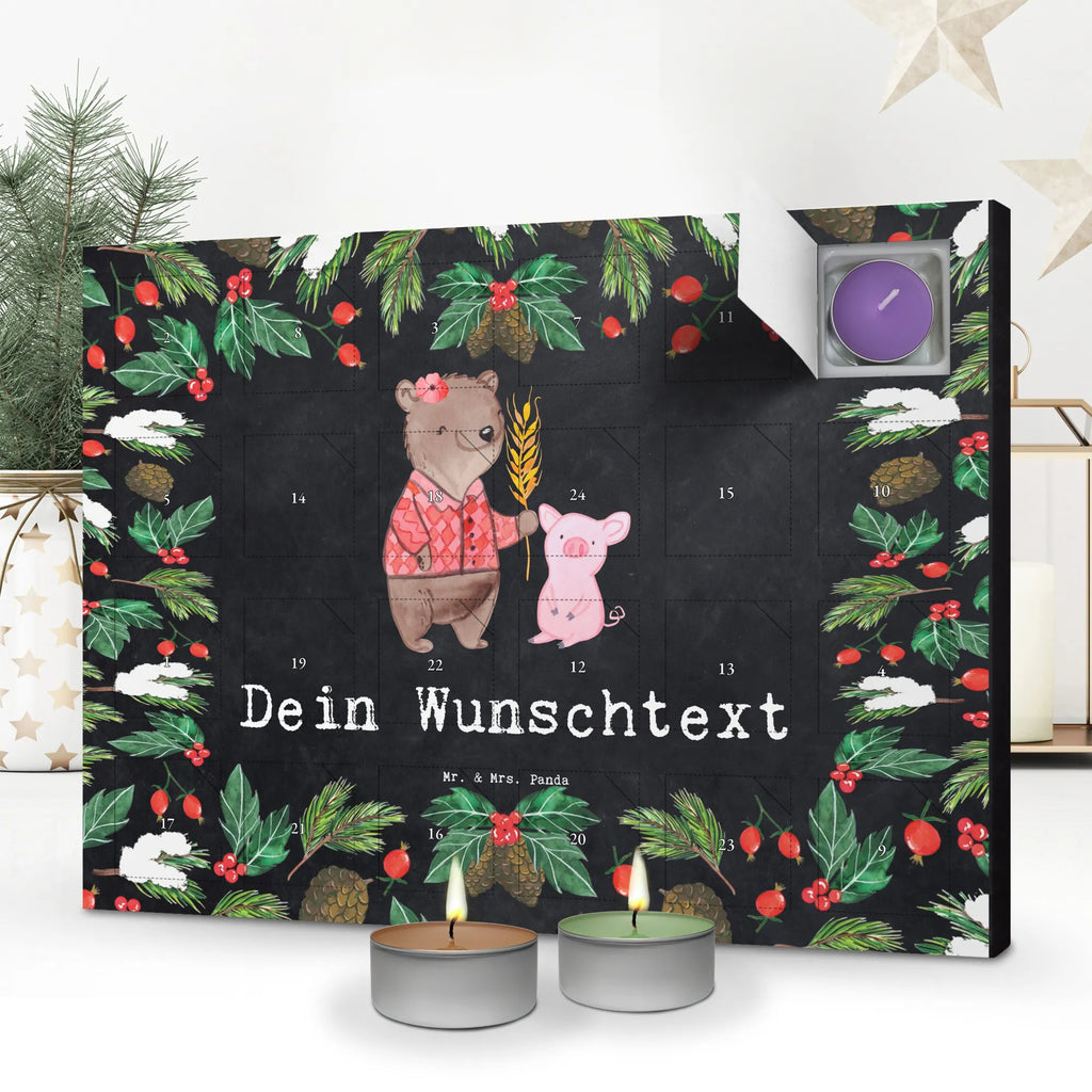 Personalisierter Duftkerzen Adventskalender Bäuerin Leidenschaft Personalisierter Duftkerzen Adventskalender, Geschenk, Schenken, Jubiläum, Danke, Dankeschön, Beruf, Ausbildung, Abschied, Rente, Kollege, Kollegin, Arbeitskollege, Mitarbeiter, Firma, Bäuerin, Landwirtin, Agronomin, Farmerin, Tierwirtin, Bauernhof