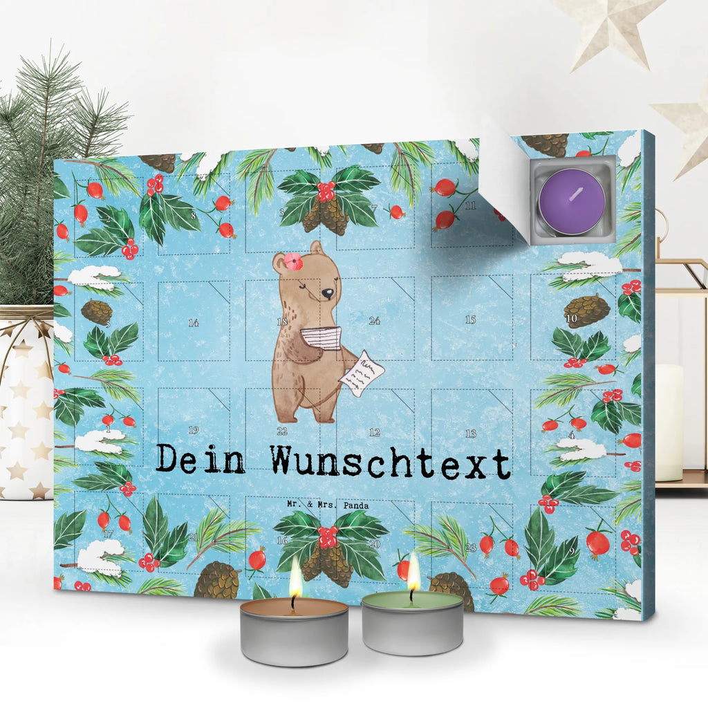 Personalisierter Duftkerzen Adventskalender Buchhalterin Leidenschaft Personalisierter Duftkerzen Adventskalender, Geschenk, Schenken, Jubiläum, Danke, Dankeschön, Beruf, Ausbildung, Abschied, Rente, Kollege, Kollegin, Arbeitskollege, Mitarbeiter, Firma, Buchhalter, in Bürojob, Angestellte, Backoffice Mitarbeiterin